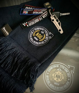 Volvo 600 Scarf Embroidered with our GWR 800 Celebration Roundel